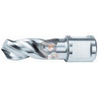 Solid HSS Drill with Weldon Shank, 30 mm