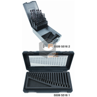 Twist Drill Set DIN 338 HSS-TIAN, Ground