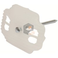 Nail Washers with Square Steel Nail