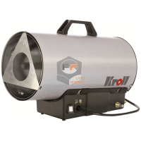 Gas heater, manual ignition