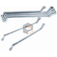 Torx cranked double-end box wrench set