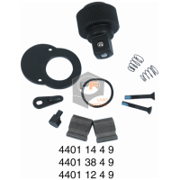 Reversible Ratchet, Fine Toothed Repair Set