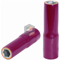 VDE-1/2" socket wrench insert, 94 mm, 2-way insul