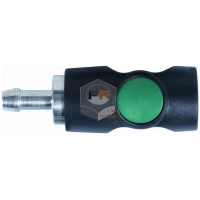 Safety Coupling Push-button, hose connection DK