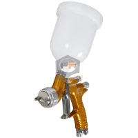 'Lite' paint spray gun for base and clear varnish