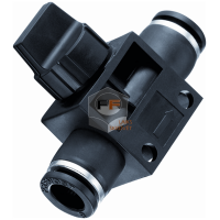 Micro-valve, equal tubes