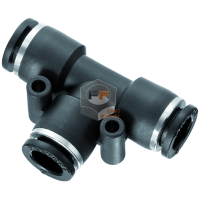 T-shaped plug connector, equal