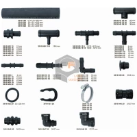 Radiator Hose Repair Kit, Individual Parts