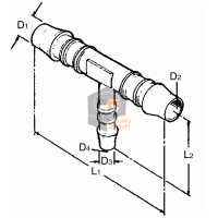 T-Hose Connection Pieces Type TRS