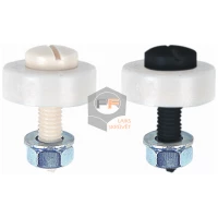 Number Plate Screws Plastic